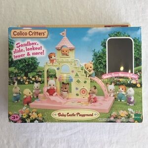 Calico Critters Baby Castle Playground - Pink